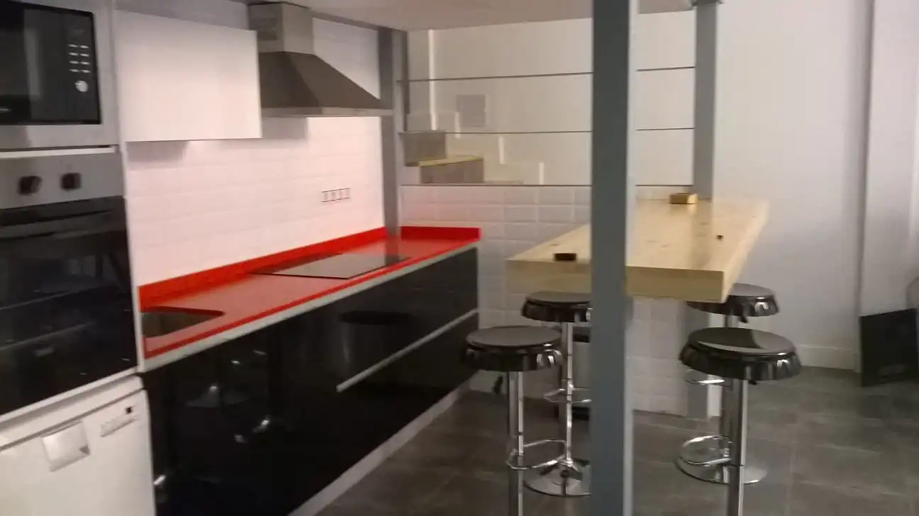 Cocina de Loft en venta en Madrid con Calefacción, Terraza y Horno