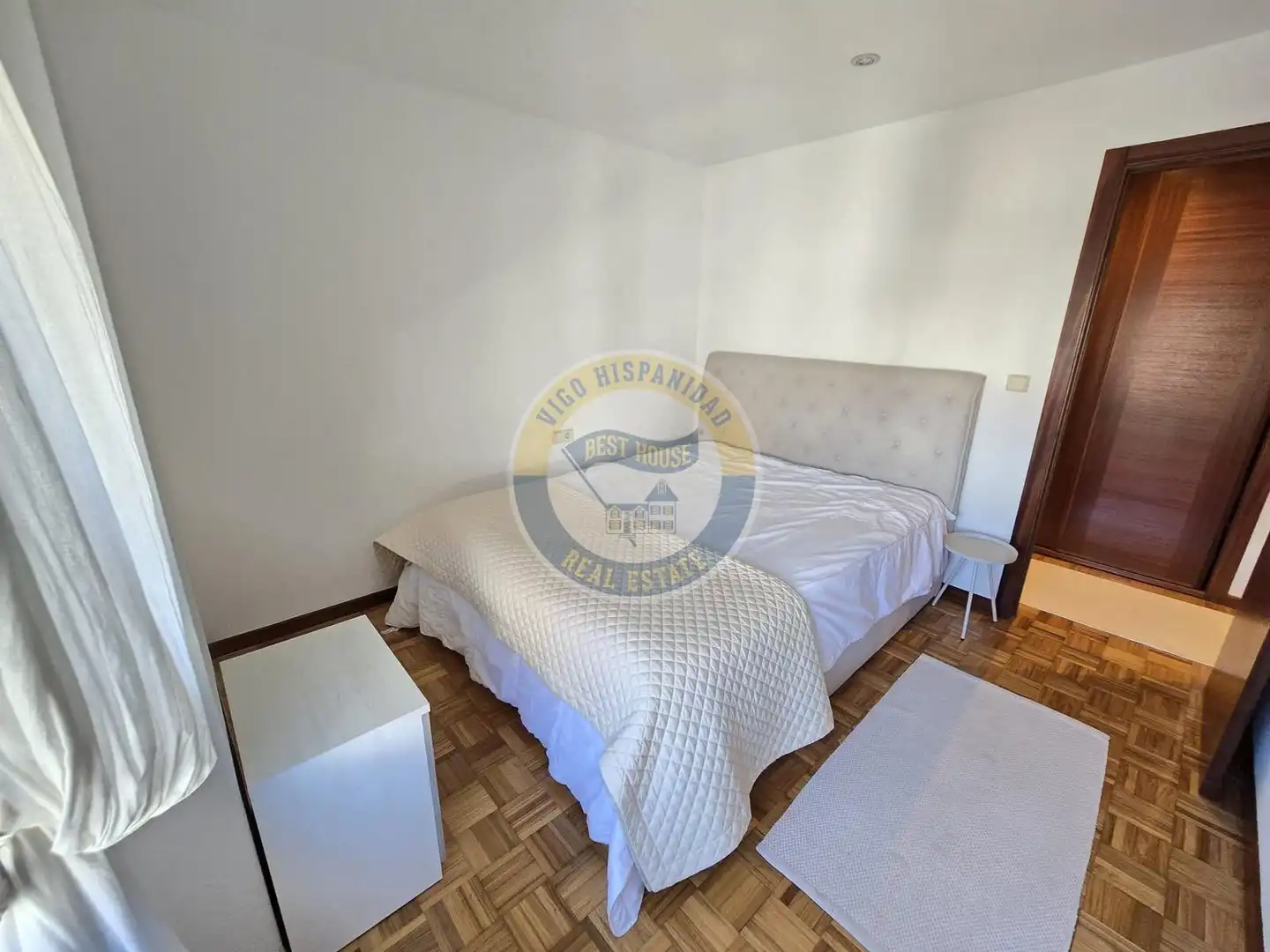 Bedroom of Flat for rent in Vigo   with Heating and Furnished
