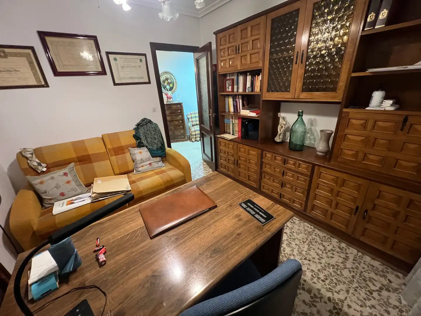 Living room of Flat for sale in Jaén  with Air Conditioner, Heating and Furnished