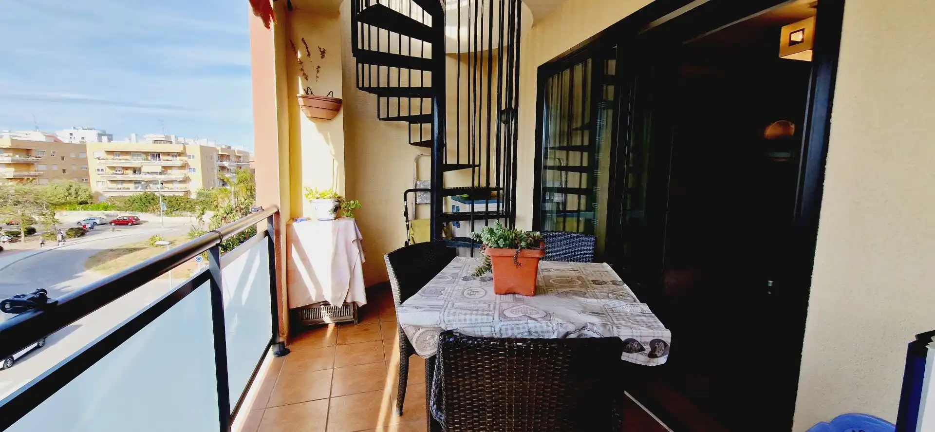 Balcony of Flat for sale in Cunit  with Air Conditioner, Heating and Terrace