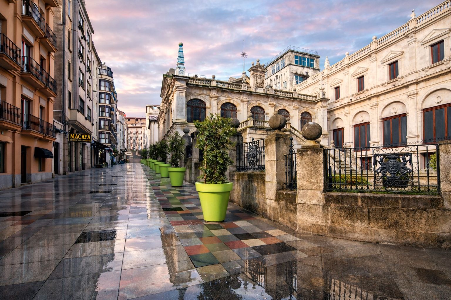 Vista exterior de Pis de lloguer en Santander amb Calefacció, Terrassa i Forn