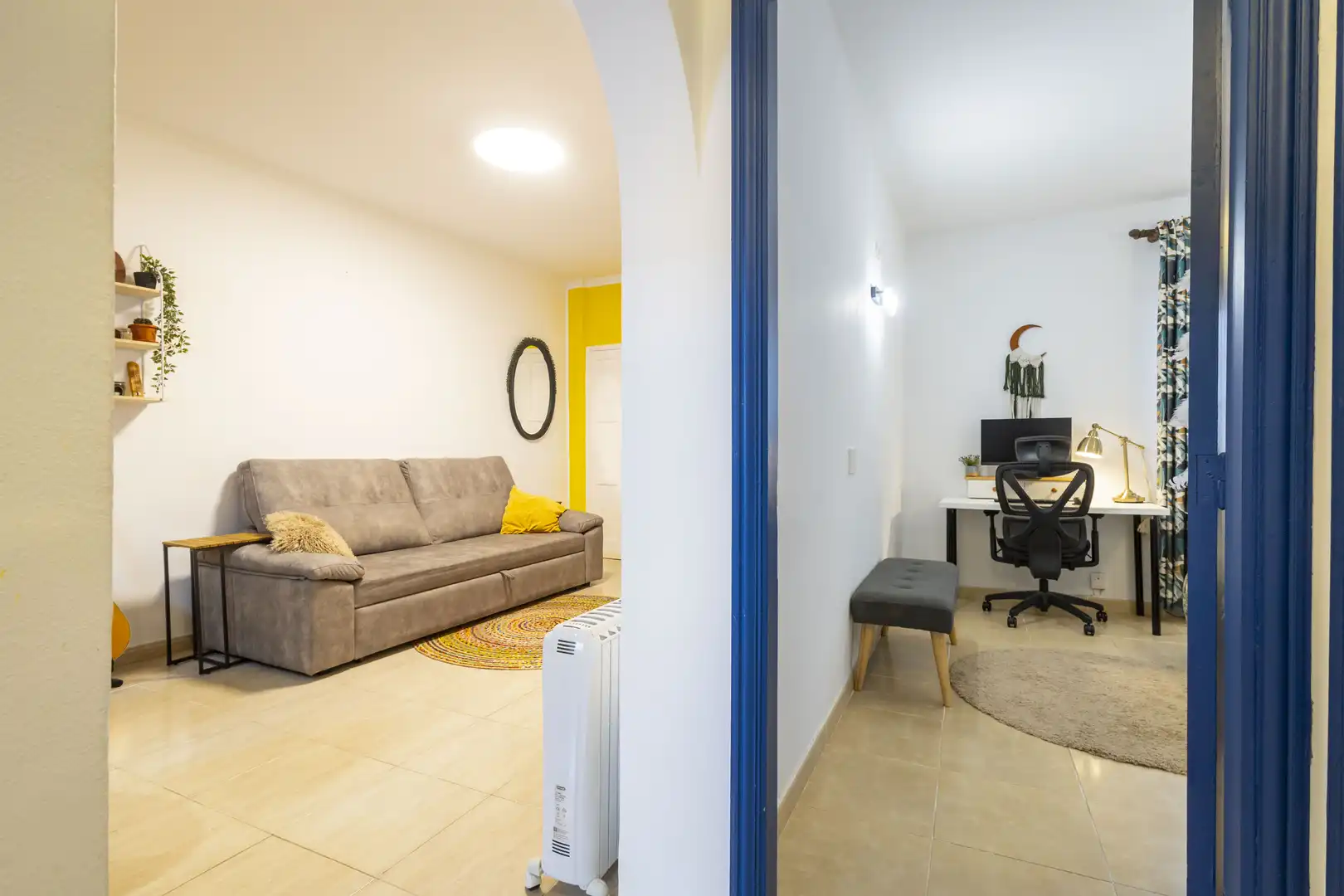 Sala de estar de Piso en venta en La Orotava con Calefacción y Amueblado