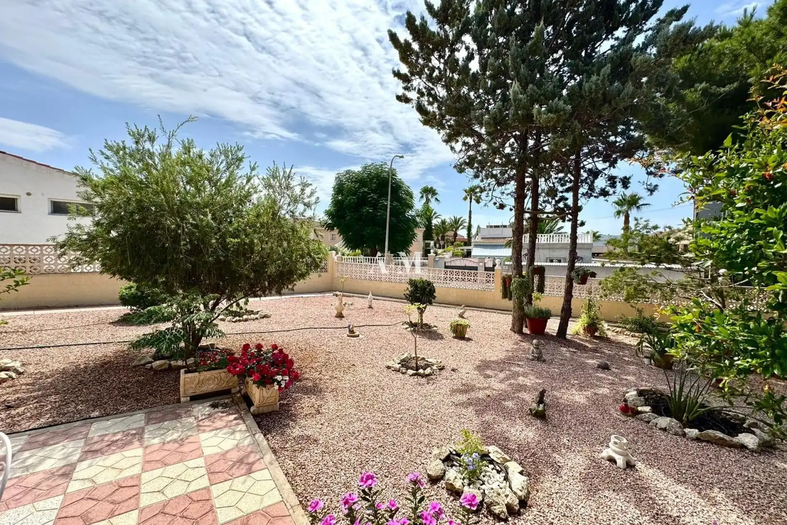 Garden of Houses for rent in Rojales  with Air Conditioner, Heating and Private garden