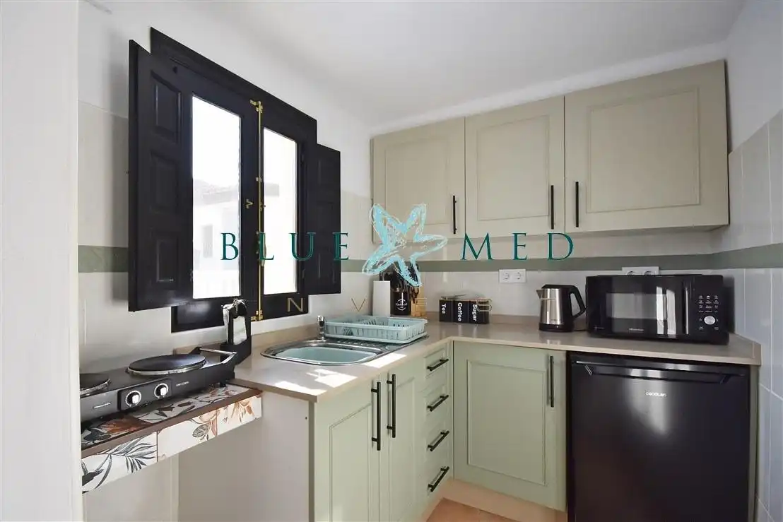 Cocina de Casa o chalet en venta en Fuente Álamo de Murcia con Aire acondicionado, Calefacción y Terraza