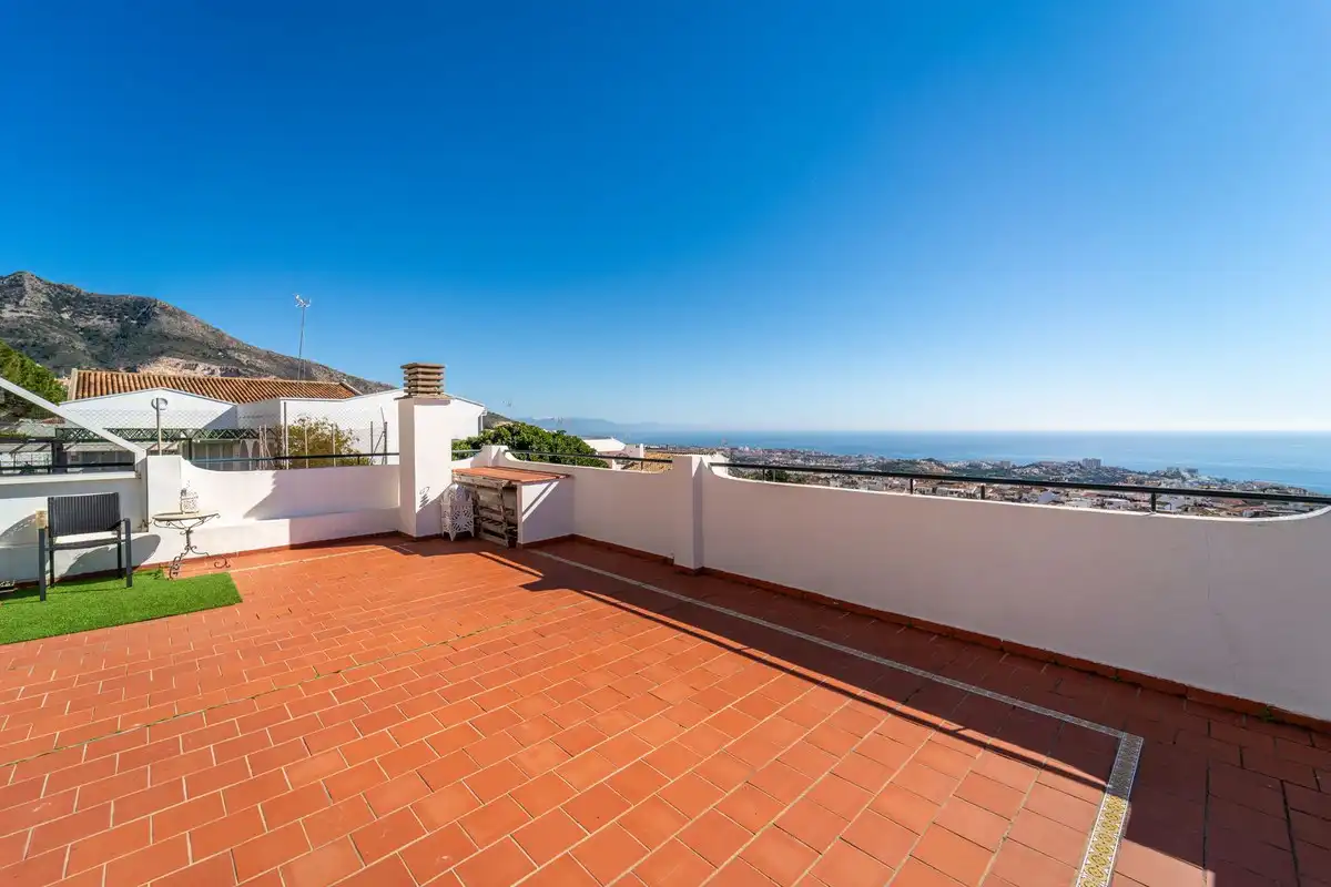 Terrace of Apartments for sale in Benalmádena  with Air Conditioner, Private garden and Terrace