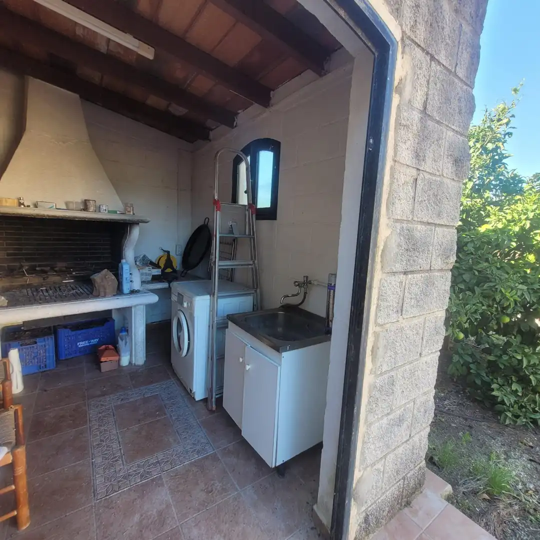 Cocina de Casa o chalet en venta en Agres con Jardín privado, Piscina y Amueblado