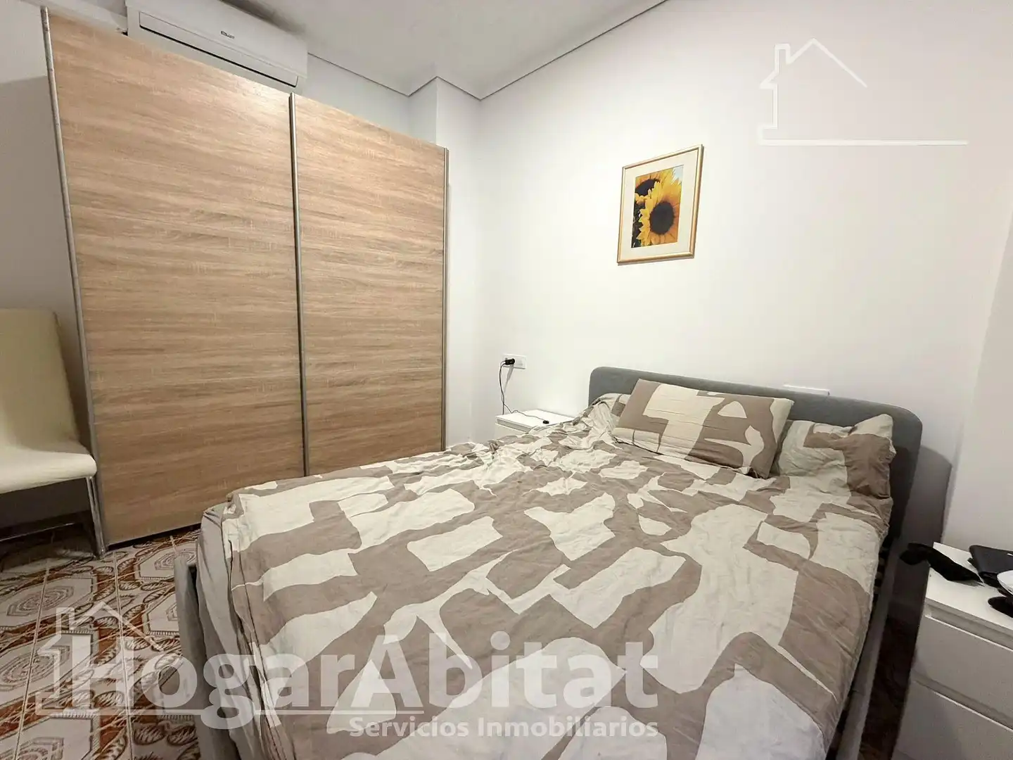 Schlafzimmer von Wohnung zum Verkauf in Sagunto / Sagunt mit Klimaanlage und Terrasse
