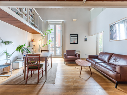 Living room of Apartment for sale in  Madrid Capital