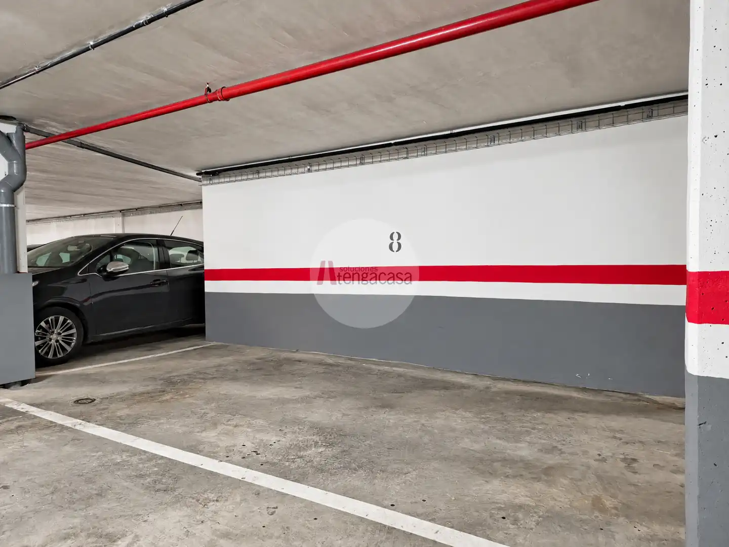 Parkplatz von Wohnungen zur Miete in Barrio de Salamanca
