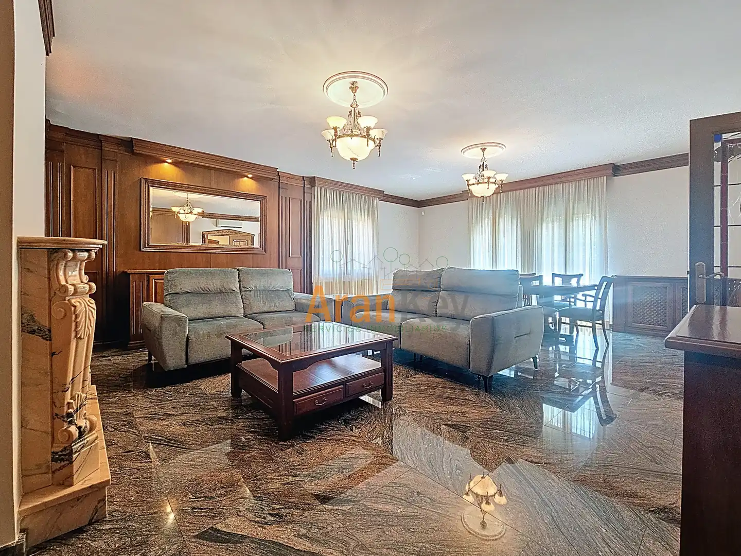 Living room of Houses for sale in Aranjuez  with Air Conditioner, Heating and Private garden
