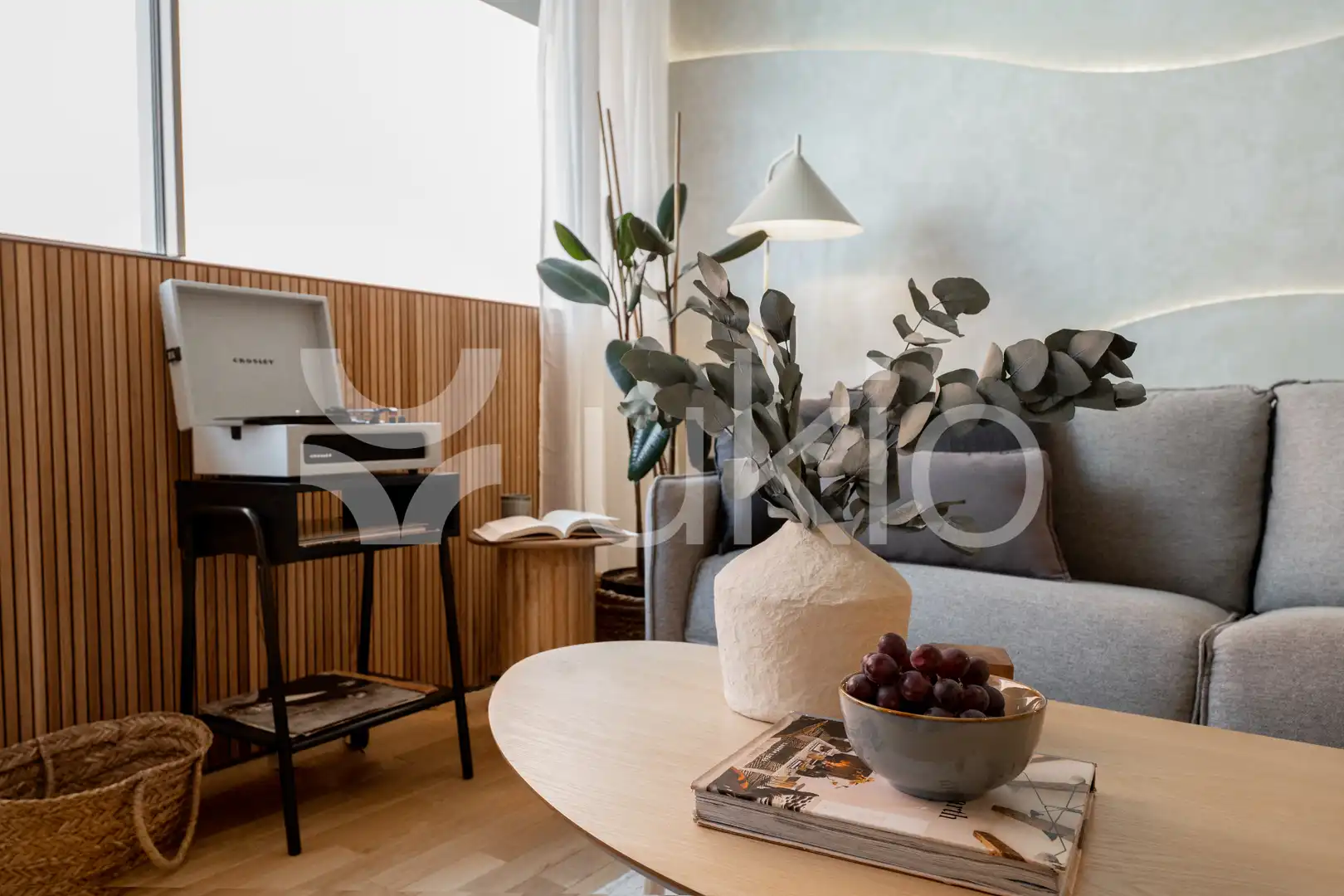 Sala d'estar de Apartament de lloguer en Madrid amb Aire condicionat, Calefacció i Moblat