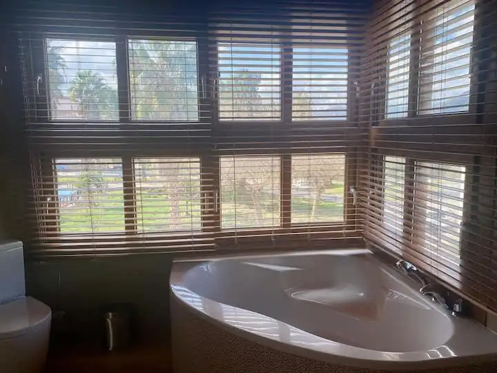 Baño de Casa o chalet de alquiler en Casabermeja con Aire acondicionado, Jardín privado y Piscina