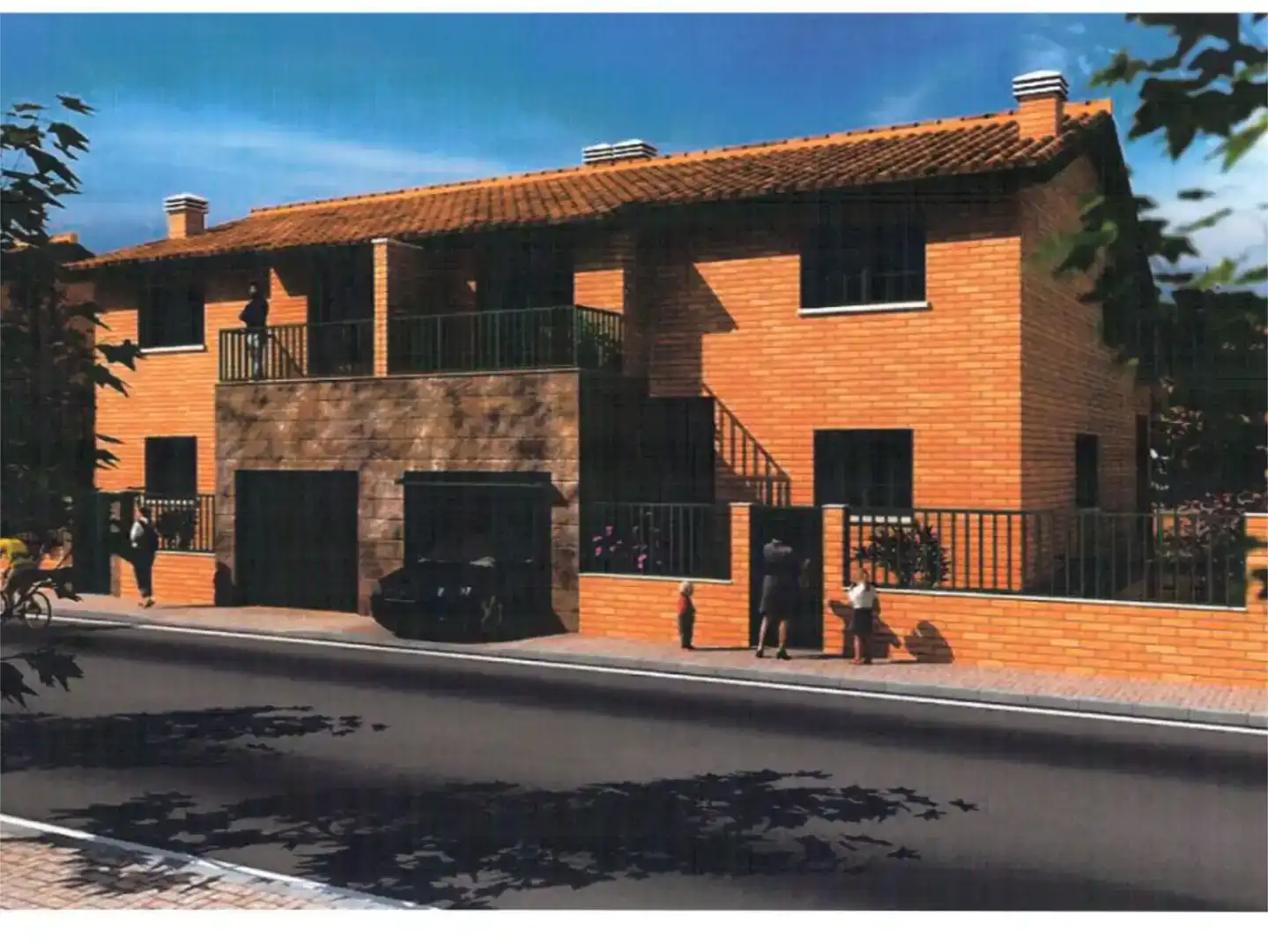 Vista exterior de Piso en venta en Ajofrín con Aire acondicionado y Balcón