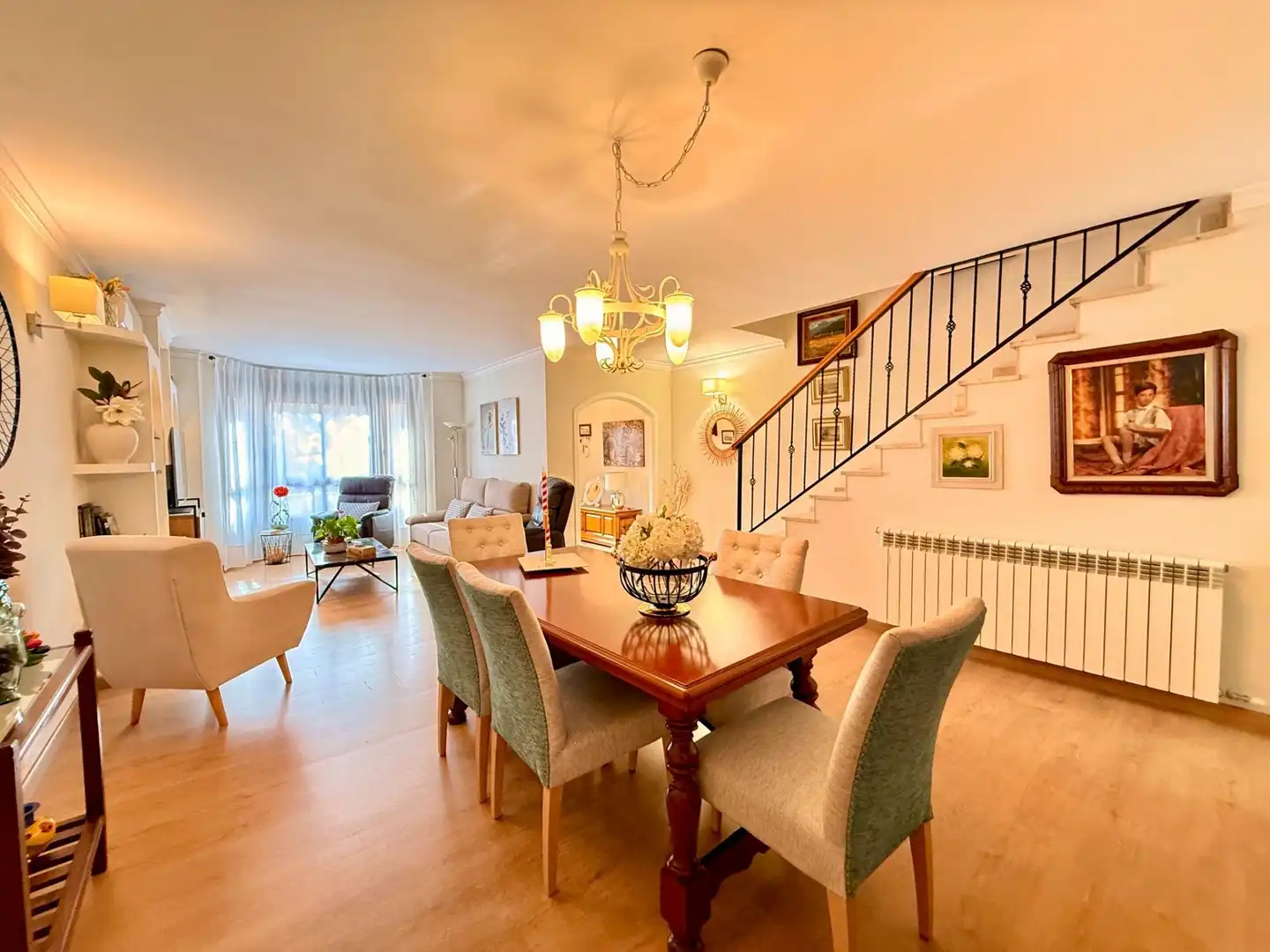Comedor de Casa adosada en venta en  Palma de Mallorca con Aire acondicionado, Calefacción y Terraza