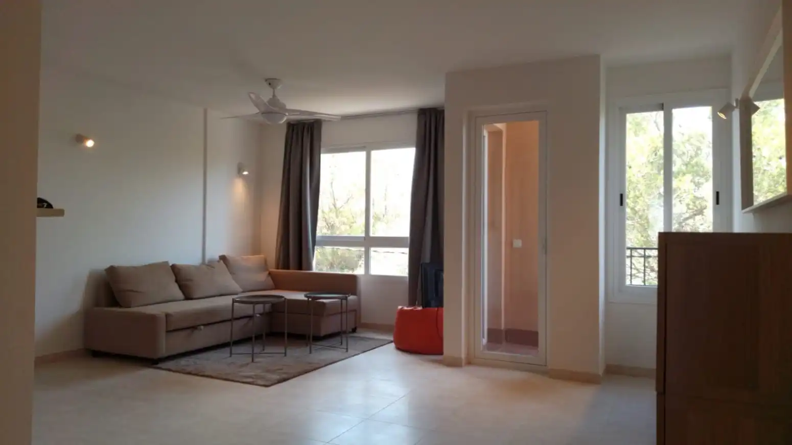 Living room of Flat for rent in Santanyí  with Air Conditioner, Heating and Storage room