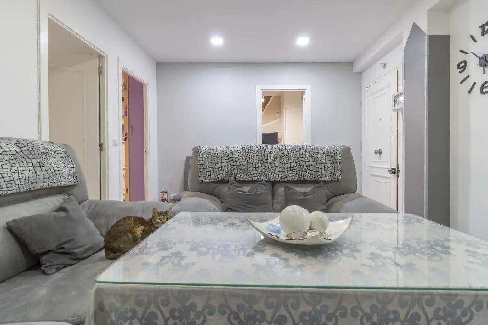 Living room of Flat for sale in Sevilla  with Air Conditioner, Storage room and Balcony