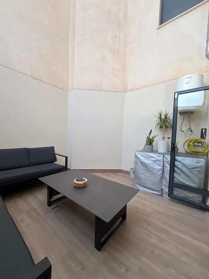Sala de estar de Piso en venta en Murcia con Aire acondicionado, Terraza y Amueblado