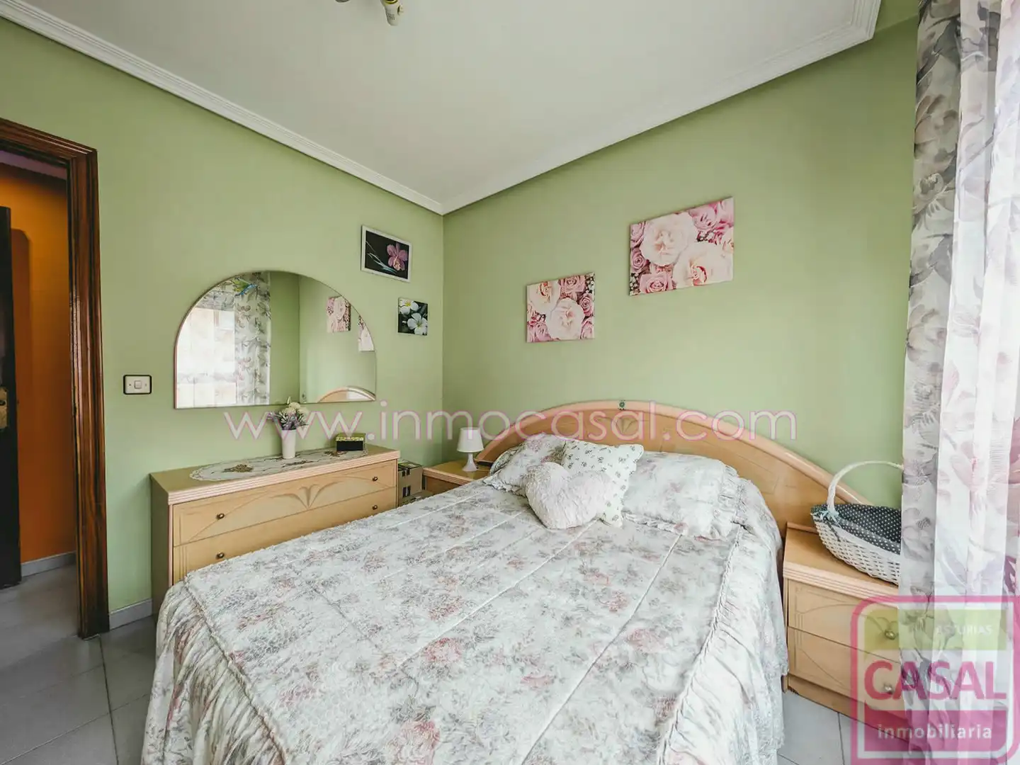 Bedroom of Flat for sale in Langreo  with Heating, Storage room and Furnished