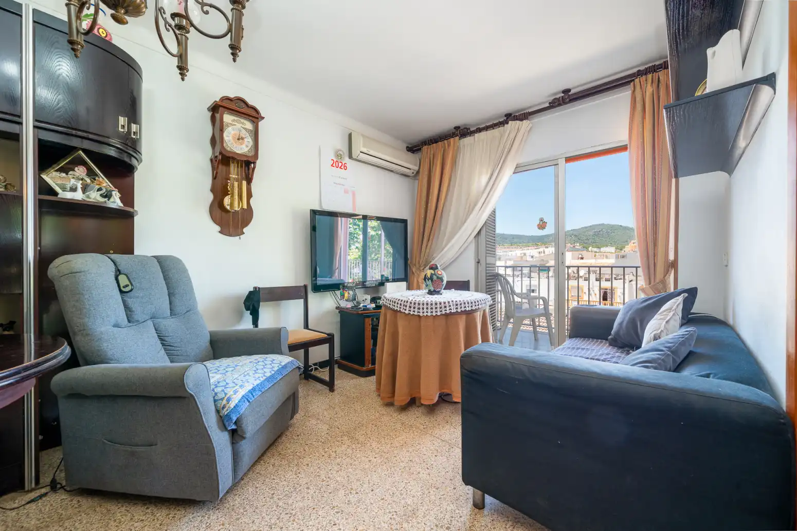 Living room of Flat for sale in  Palma de Mallorca  with Air Conditioner, Heating and Terrace