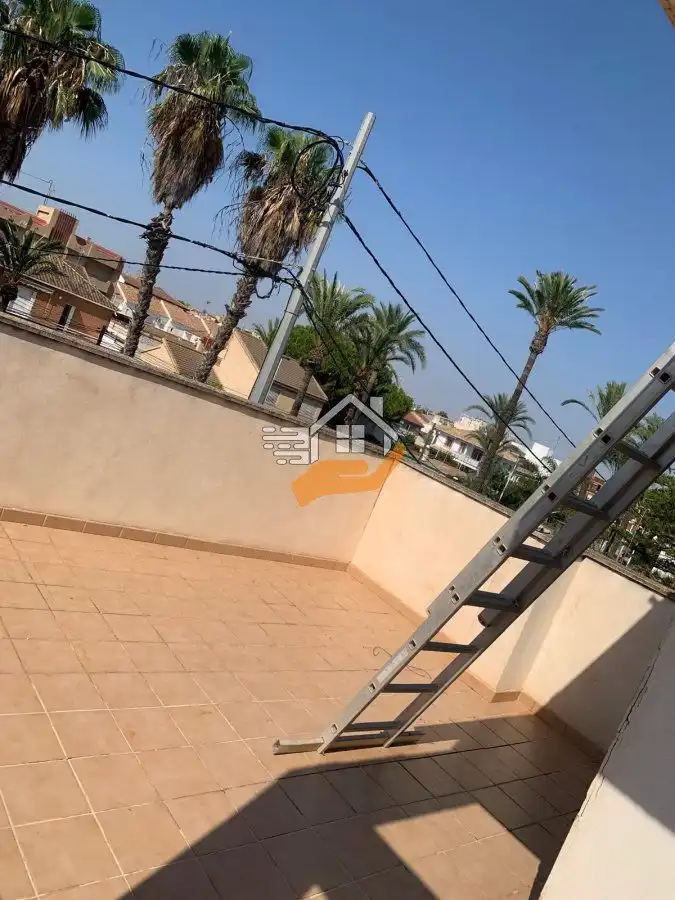 Terraza de Casa o chalet en venta en San Pedro del Pinatar con Aire acondicionado, Jardín privado y Terraza