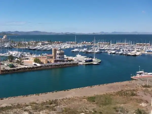Vista exterior de Apartamento en venta en La Manga del Mar Menor con Aire acondicionado, Calefacción y Terraza