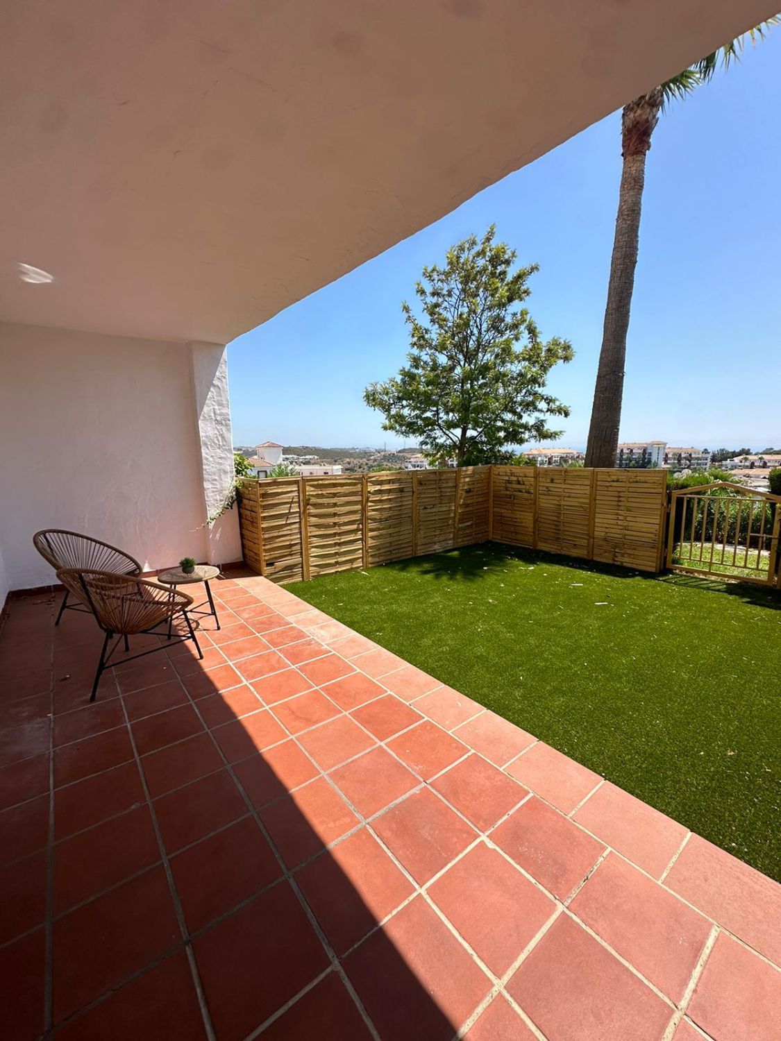 Terrace of Flat for sale in Mijas  with Heating, Terrace and Storage room