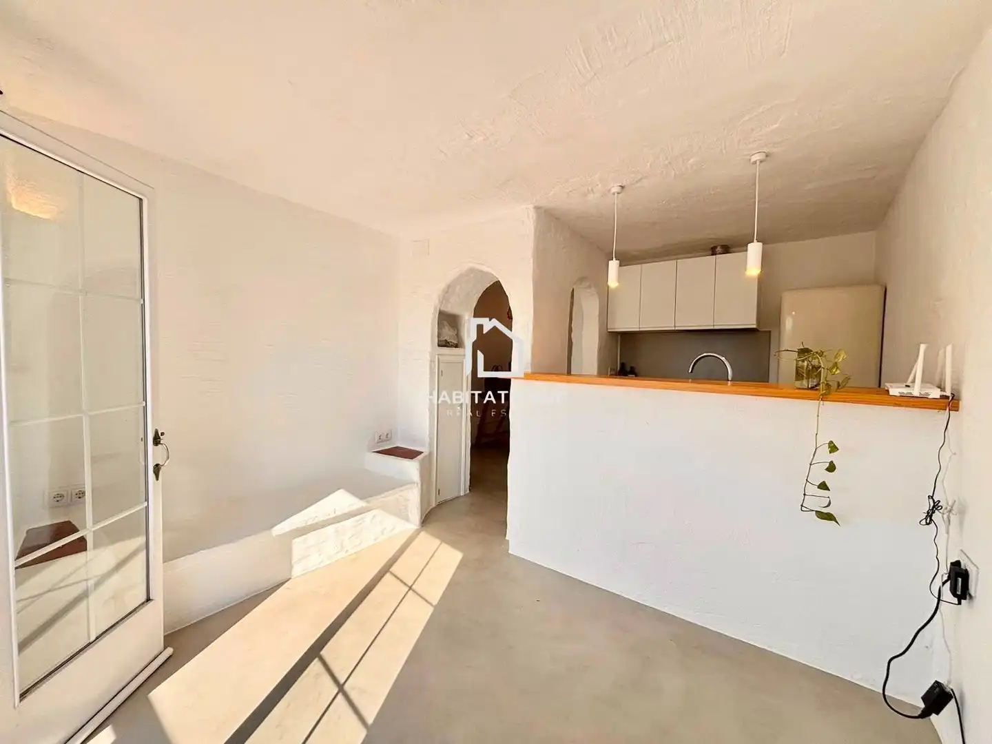 Exterior view of Flat for sale in Sant Lluís  with Heating and Private garden