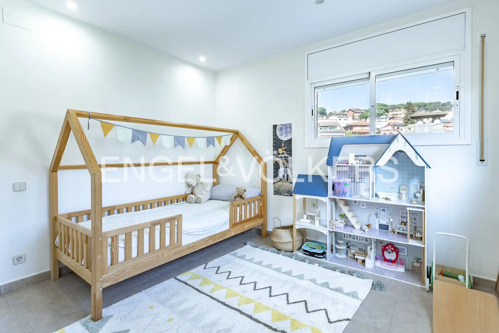 Bedroom of Houses for sale in Sant Fost de Campsentelles  with Air Conditioner, Heating and Private garden