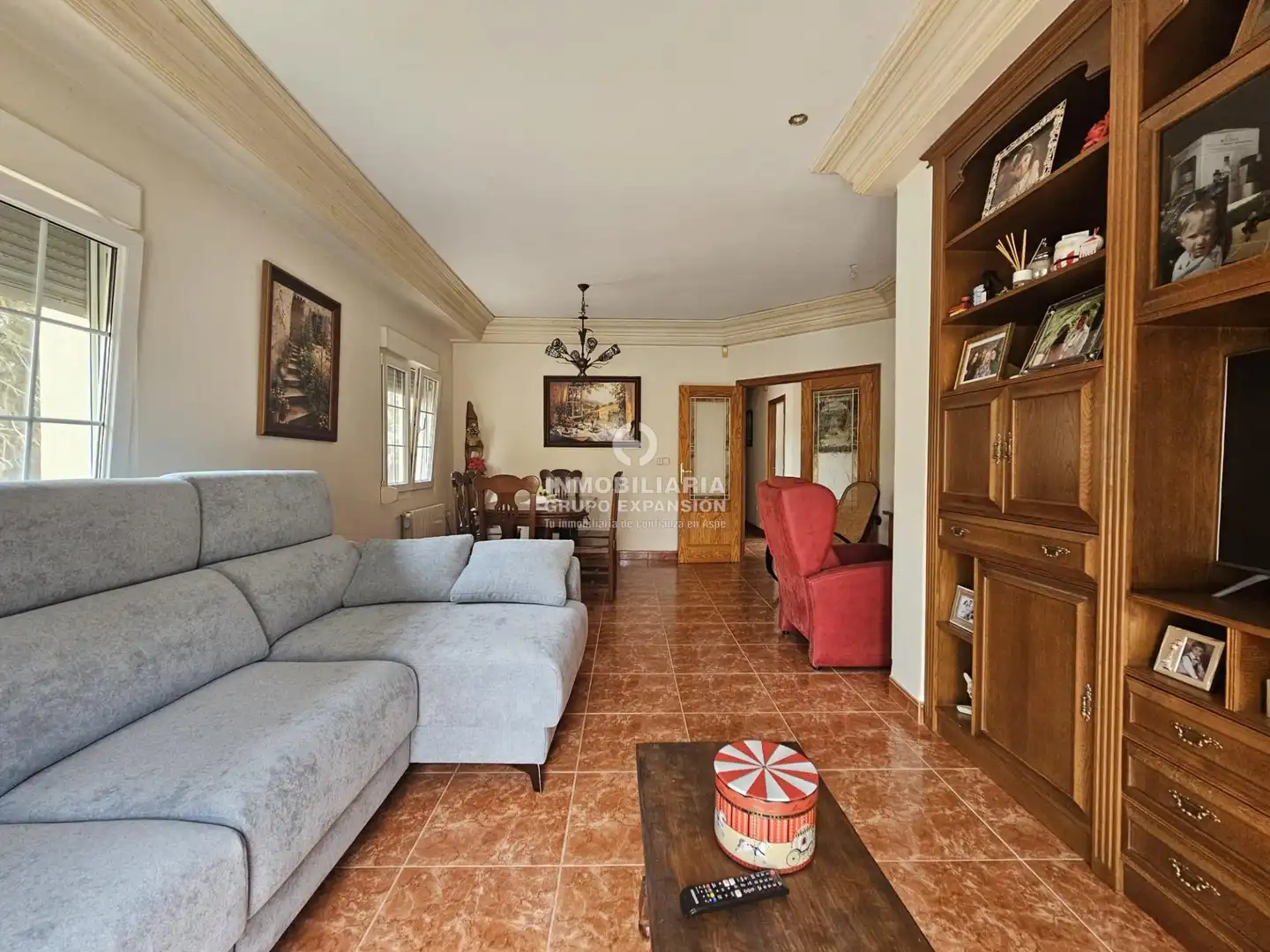 Sala de estar de Casa o chalet en venta en Novelda con Jardín privado, Terraza y Trastero