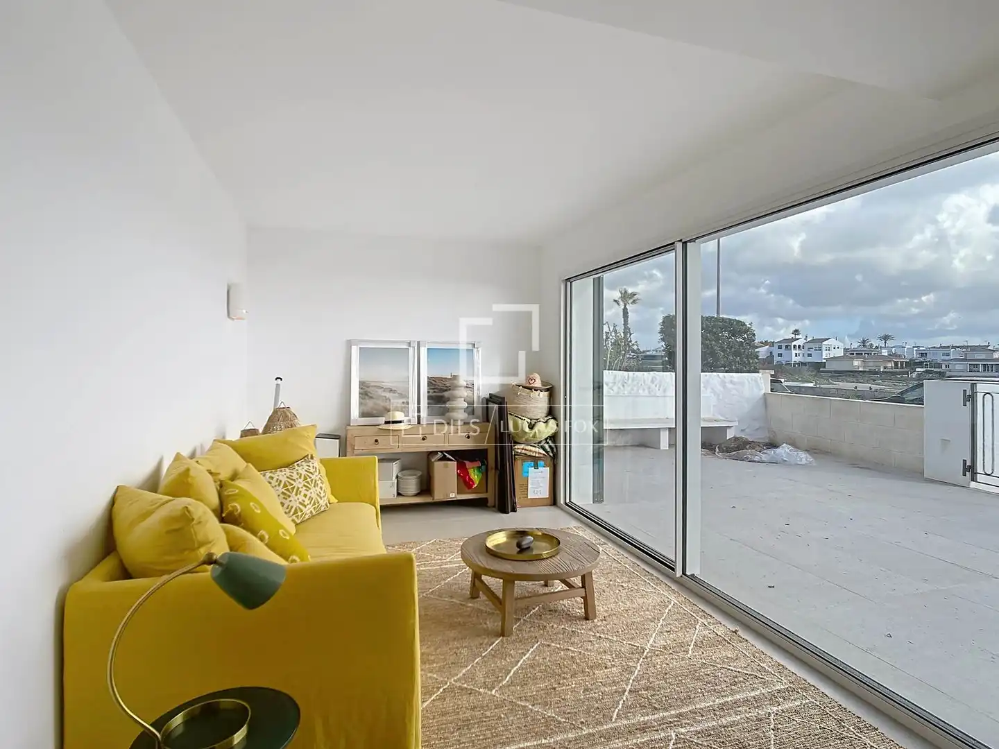 Sala de estar de Casa o chalet de alquiler en Ciutadella de Menorca con Aire acondicionado, Calefacción y Jardín privado