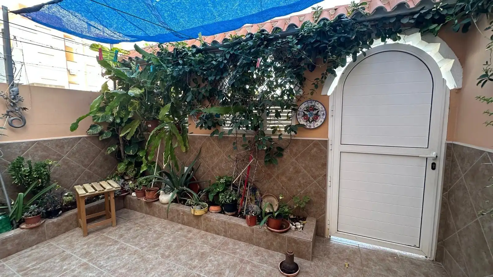 Terraza de Casa adosada en venta en Roquetas de Mar