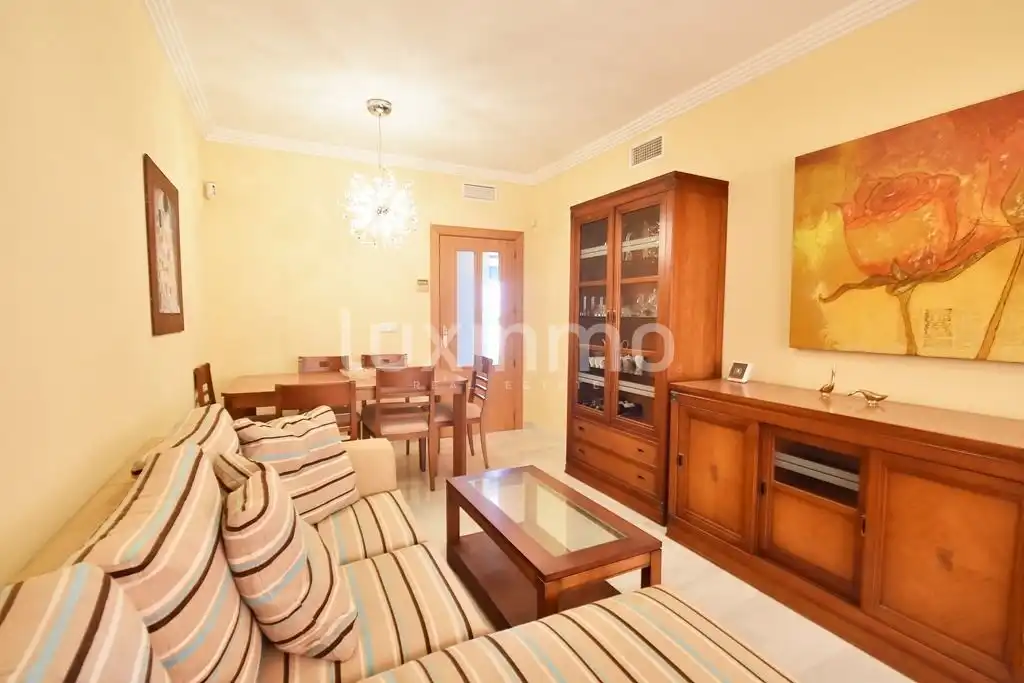 Living room of Flat for sale in Benidorm  with Heating, Terrace and Sauna