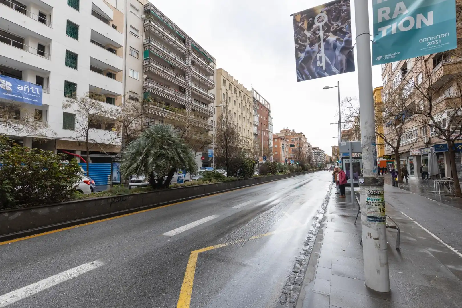 Vista exterior de Piso en venta en Granada con Calefacción