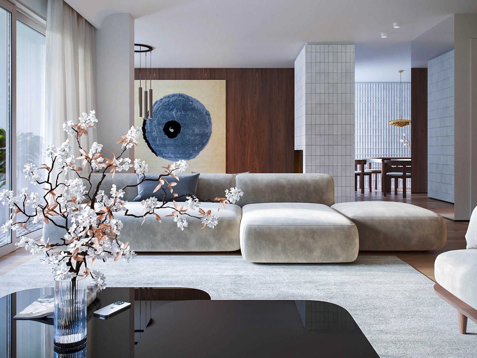 Living room of Flat for sale in  Barcelona Capital  with Air Conditioner, Heating and Private garden