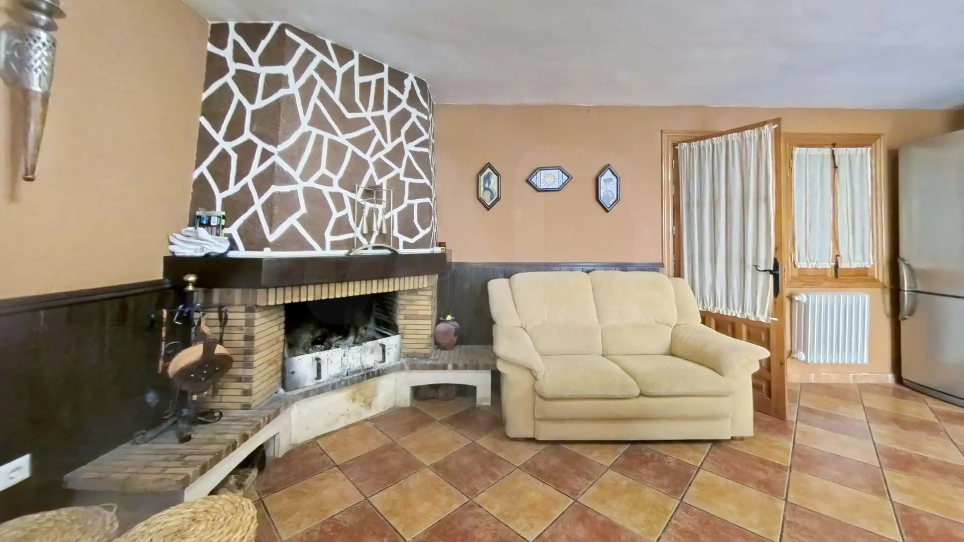 Sala de estar de Casa o chalet en venta en Almagro con Aire acondicionado, Calefacción y Terraza