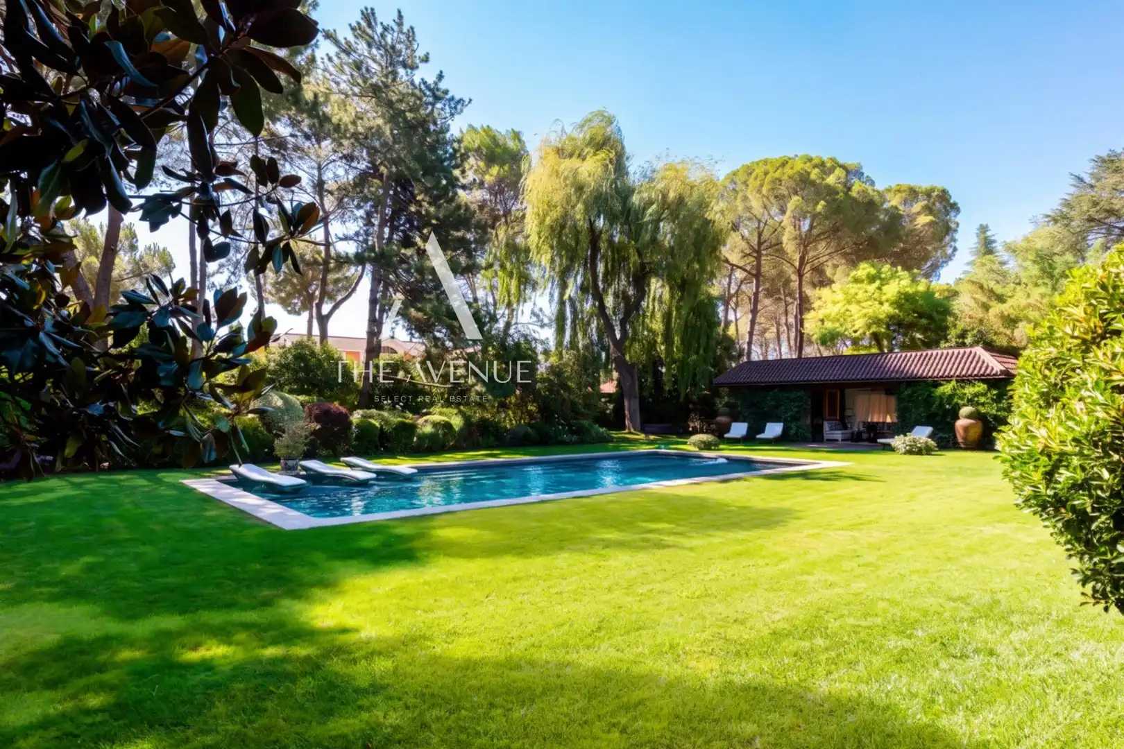 Jardí de Casa o xalet en venda en Boadilla del Monte amb Calefacció, Jardí privat i Terrassa