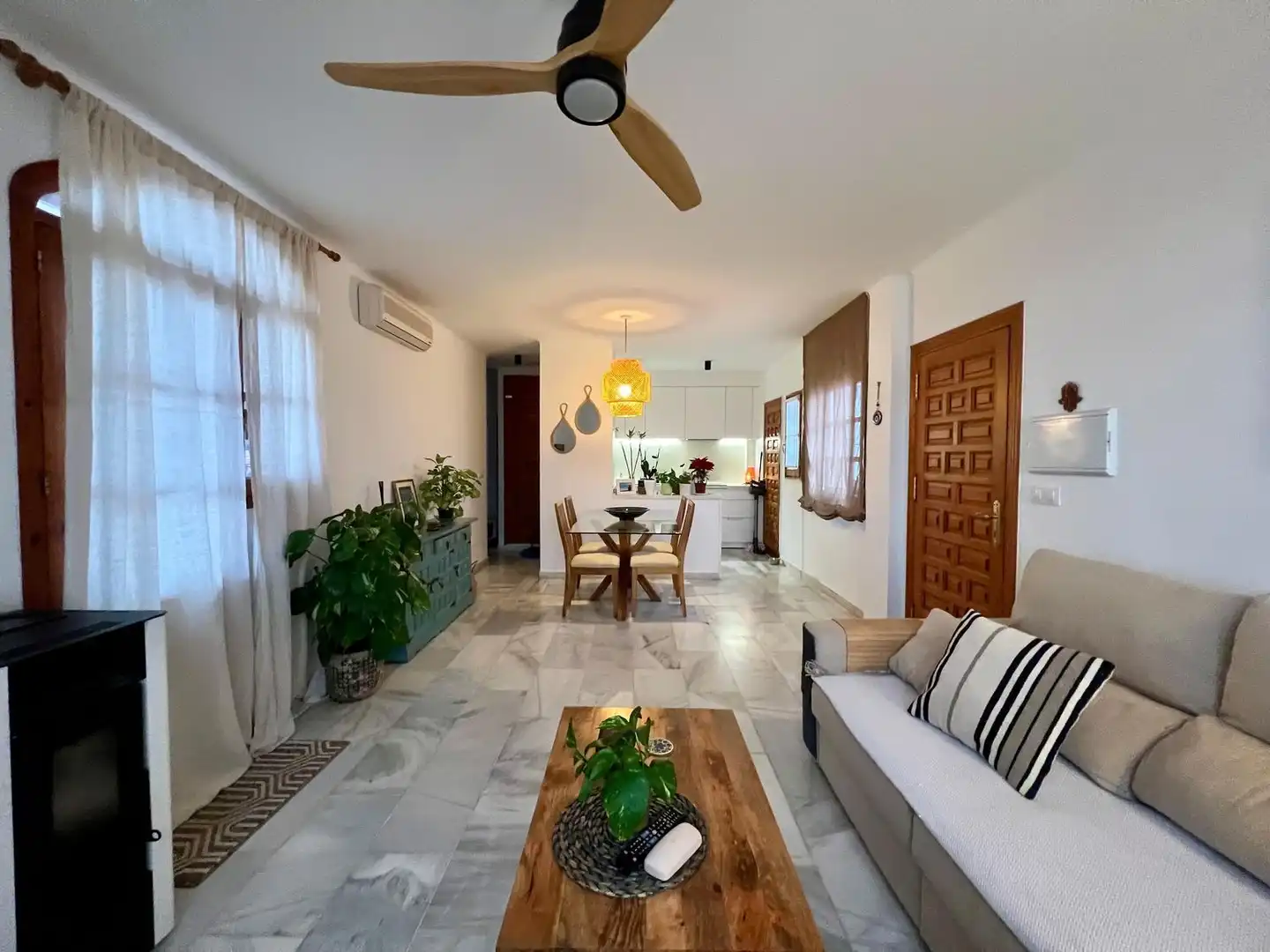 Living room of Flat for sale in Mojácar  with Air Conditioner, Terrace and Storage room