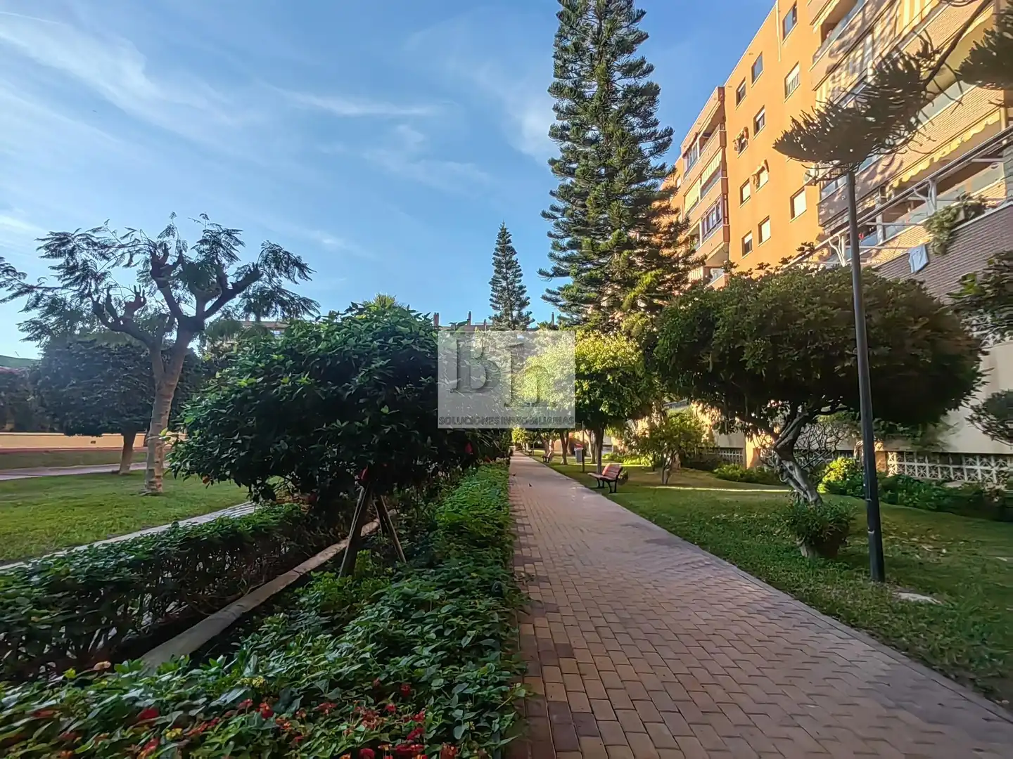 Exterior view of Flat for sale in Málaga  with Air Conditioner, Private garden and Terrace