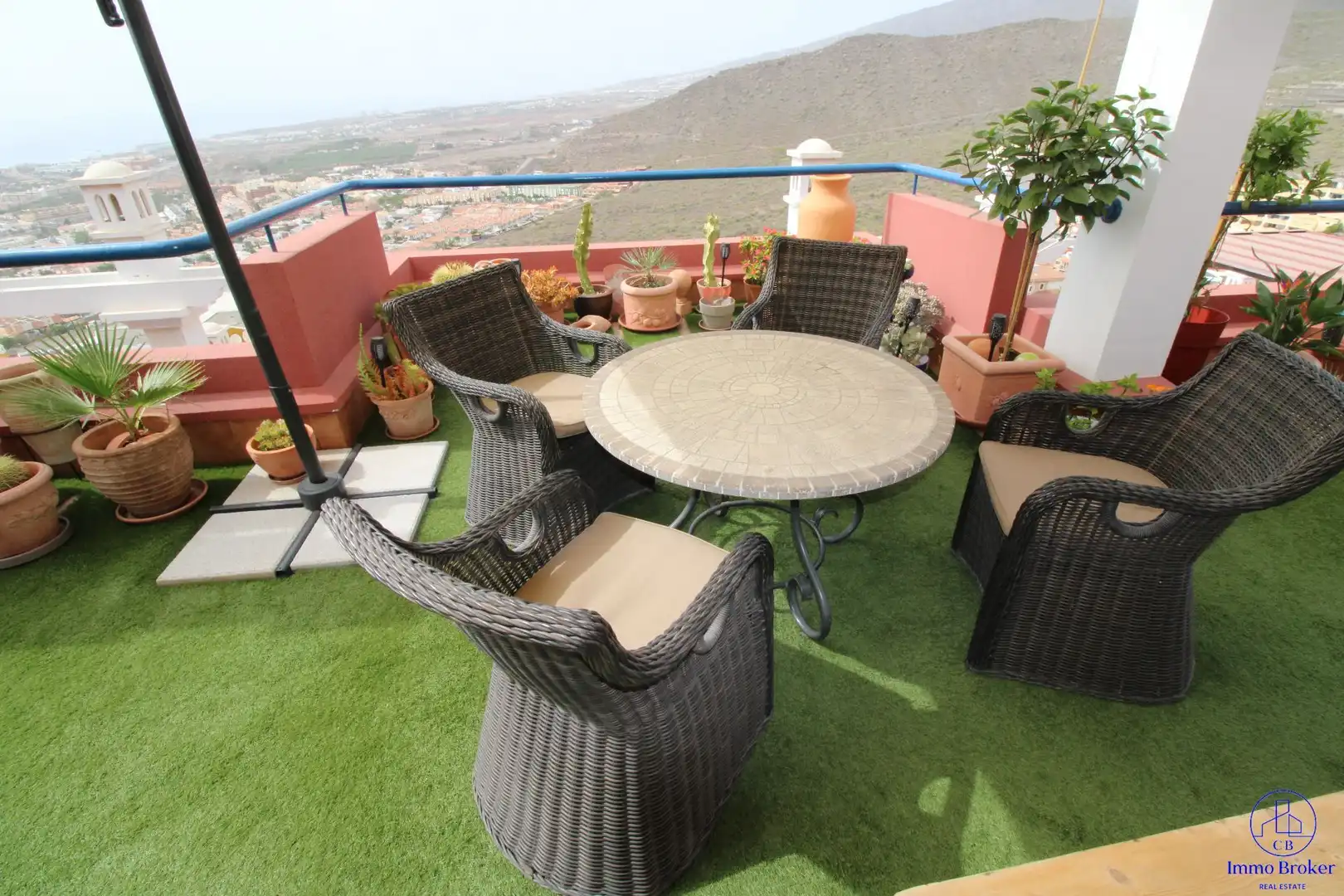 Terrasse von Wohnung zum Verkauf in Adeje mit Abstellraum und Gemeinschaftspool