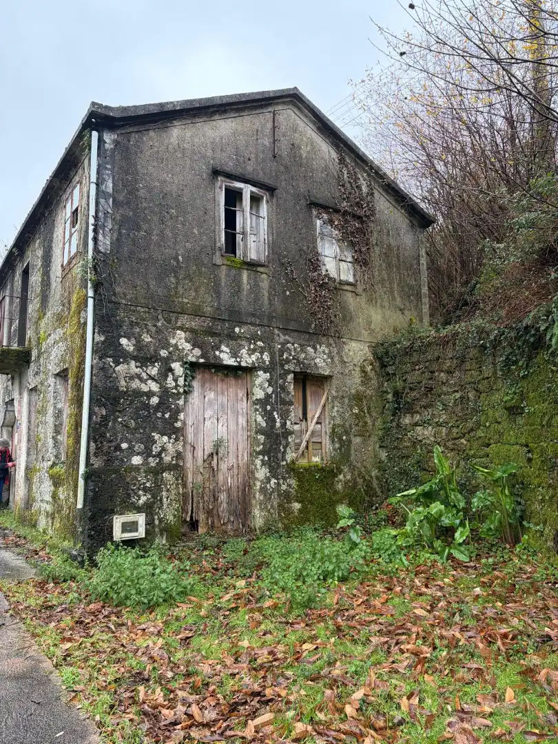 Vista exterior de Casa o xalet en venda en Covelo amb Jardí privat