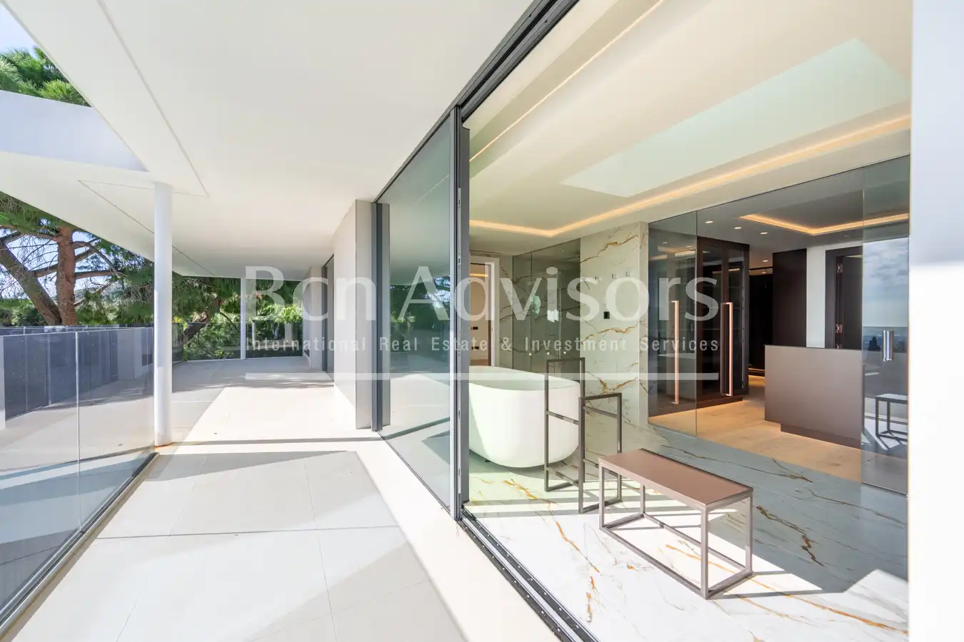 Terraza de Casa o chalet en venta en Barcelona con Aire acondicionado, Calefacción y Jardín privado