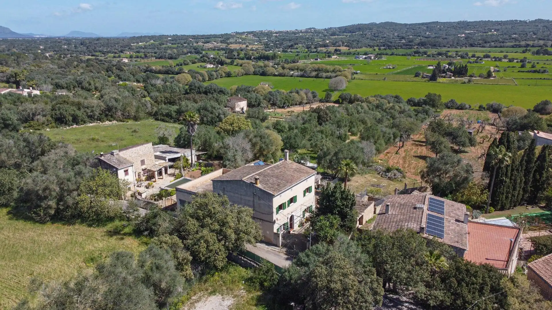 Vista exterior de Casa o xalet en venda en Sencelles amb Jardí privat, Terrassa i Traster
