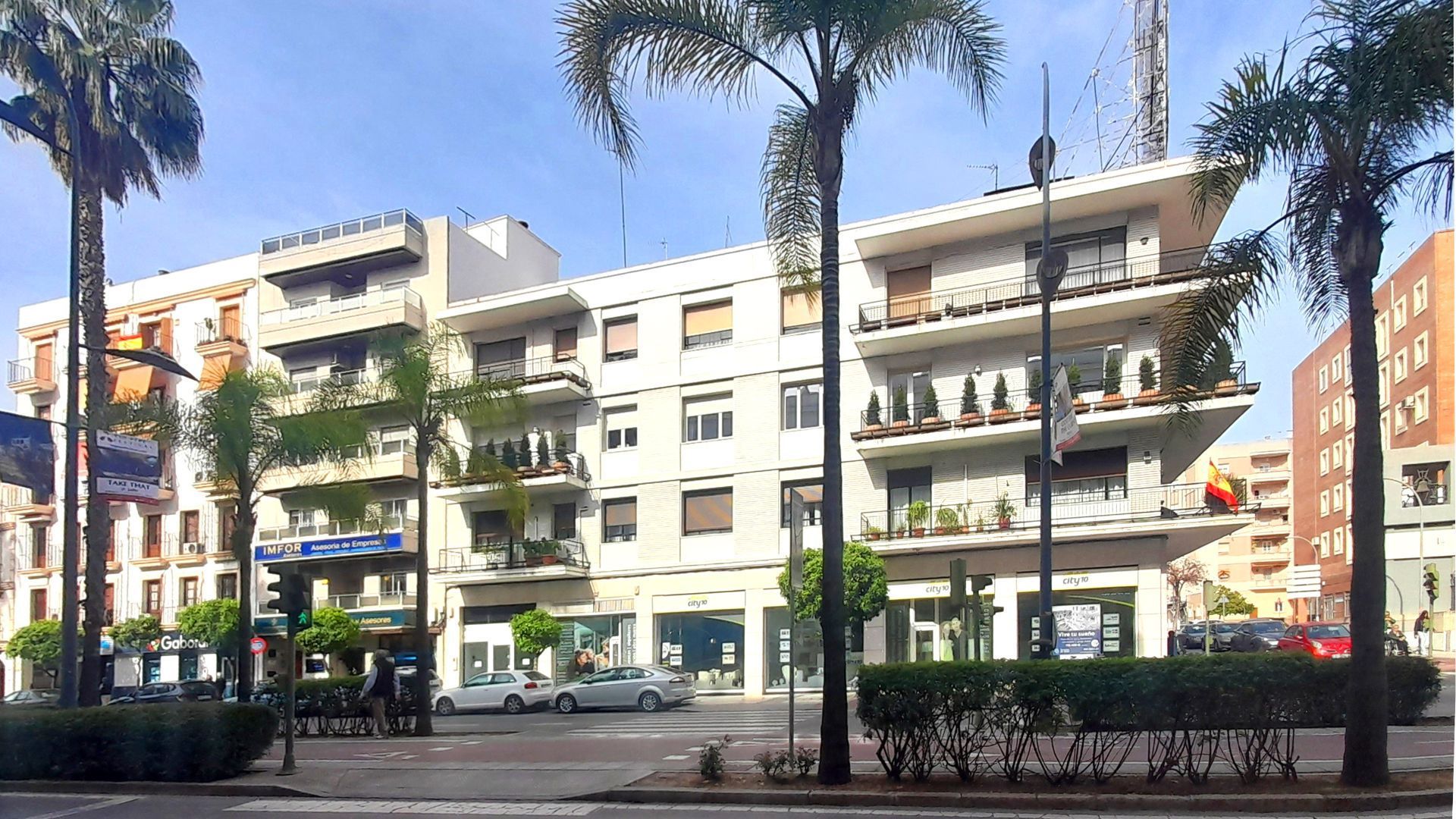Vista exterior de Piso en venta en Jerez de la Frontera con Aire acondicionado, Terraza y Trastero