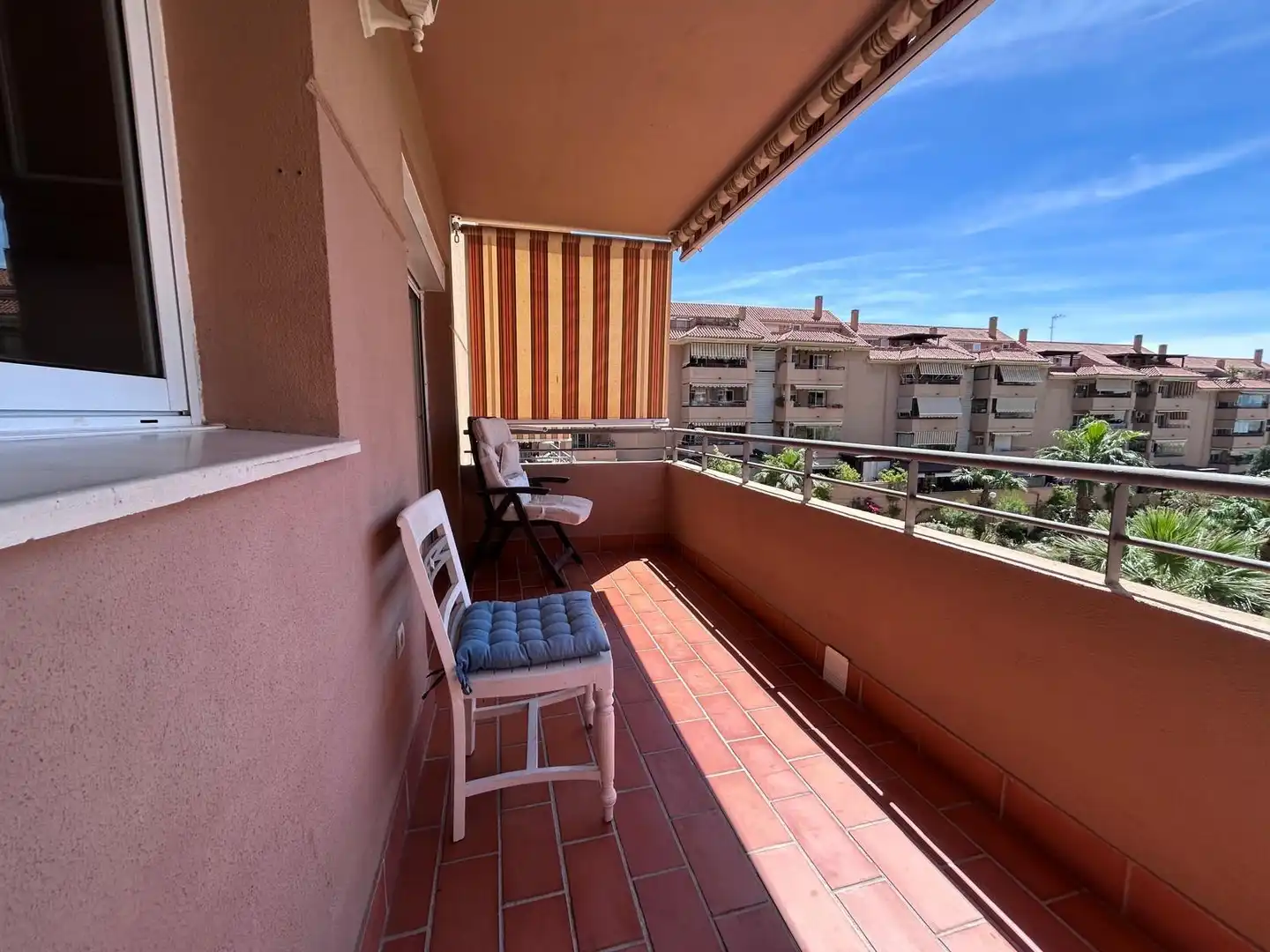 Balcony of Flat for sale in Málaga Capital  with Private garden, Terrace and Community pool