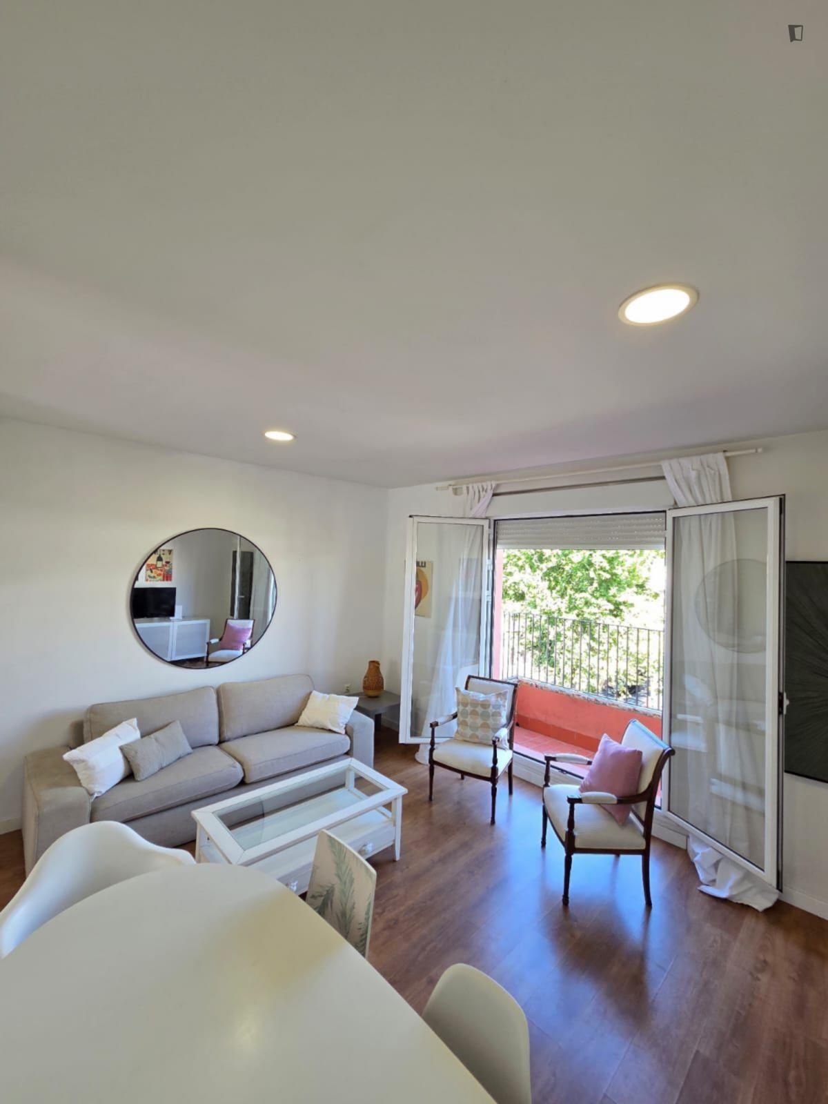 Bedroom of Apartment to rent in  Sevilla Capital  with Air Conditioner, Furnished and Washing machine