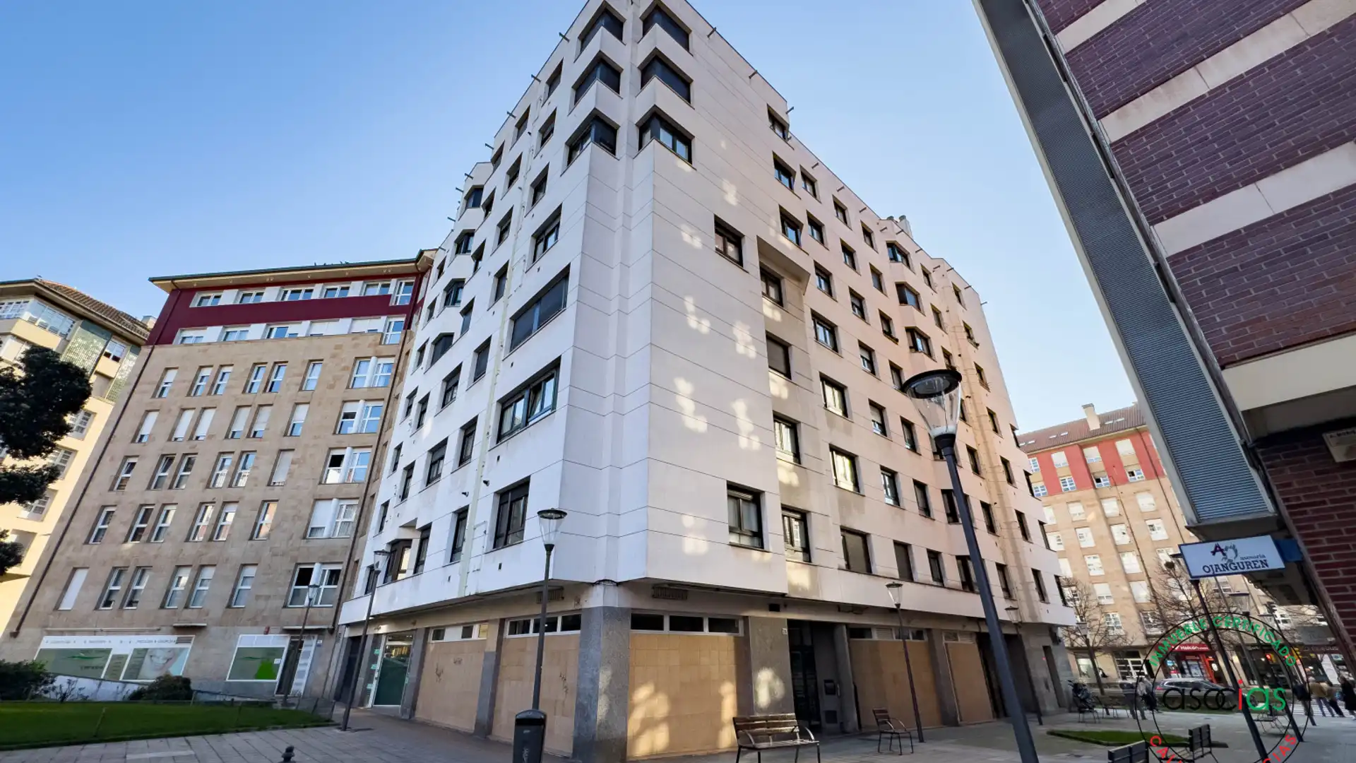 Exterior view of Flat for sale in Gijón   with Heating, Parquet flooring and Storage room