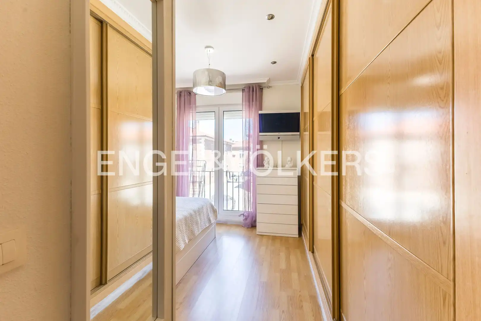 Balcony of Flat for sale in Meco  with Air Conditioner, Heating and Parquet flooring