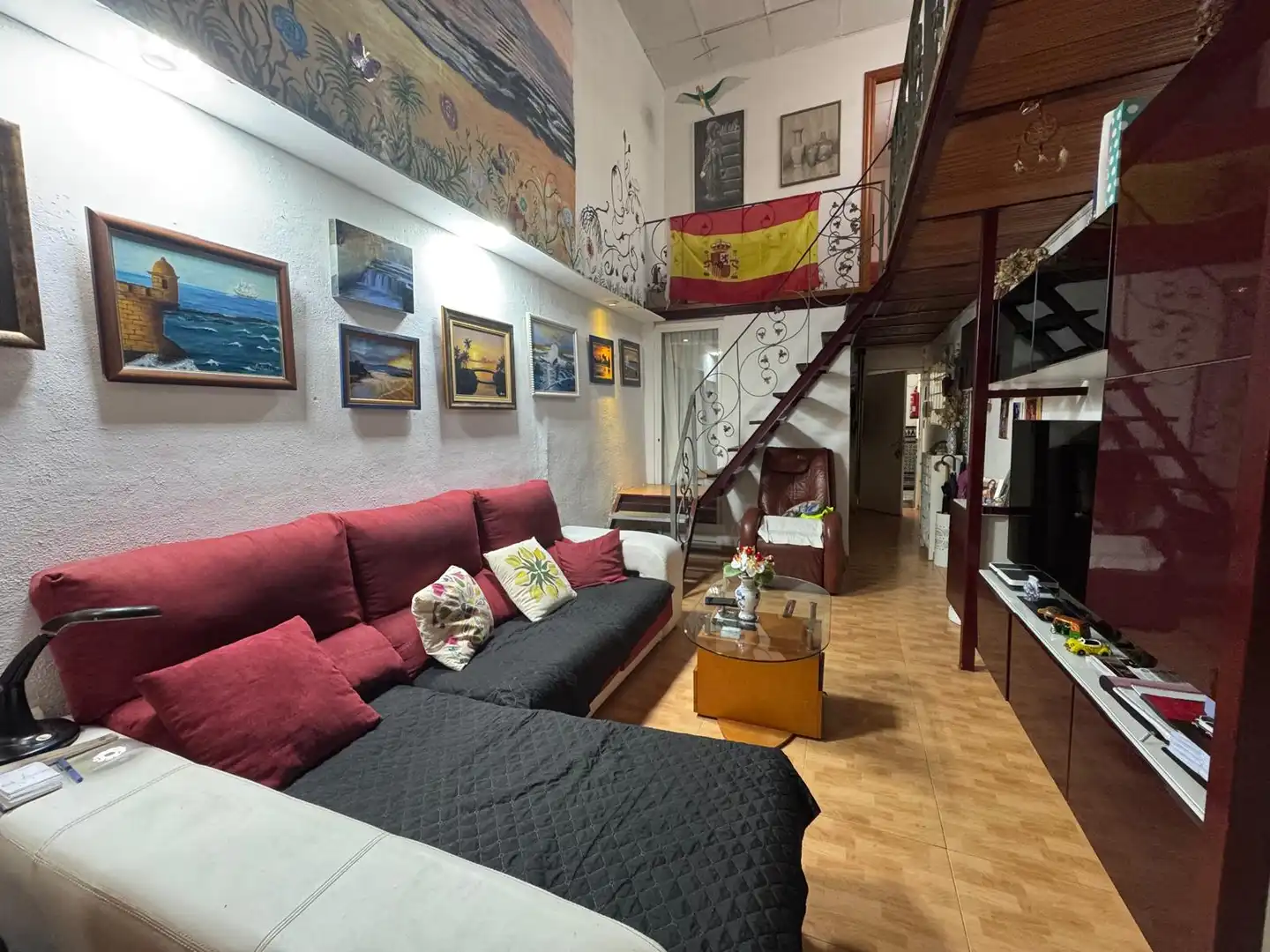 Sala d'estar de Dúplex en venda en Cádiz amb Terrassa
