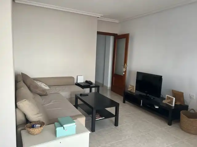 Sala d'estar de Àtic de lloguer en Puertollano amb Aire condicionat, Calefacció i Terrassa