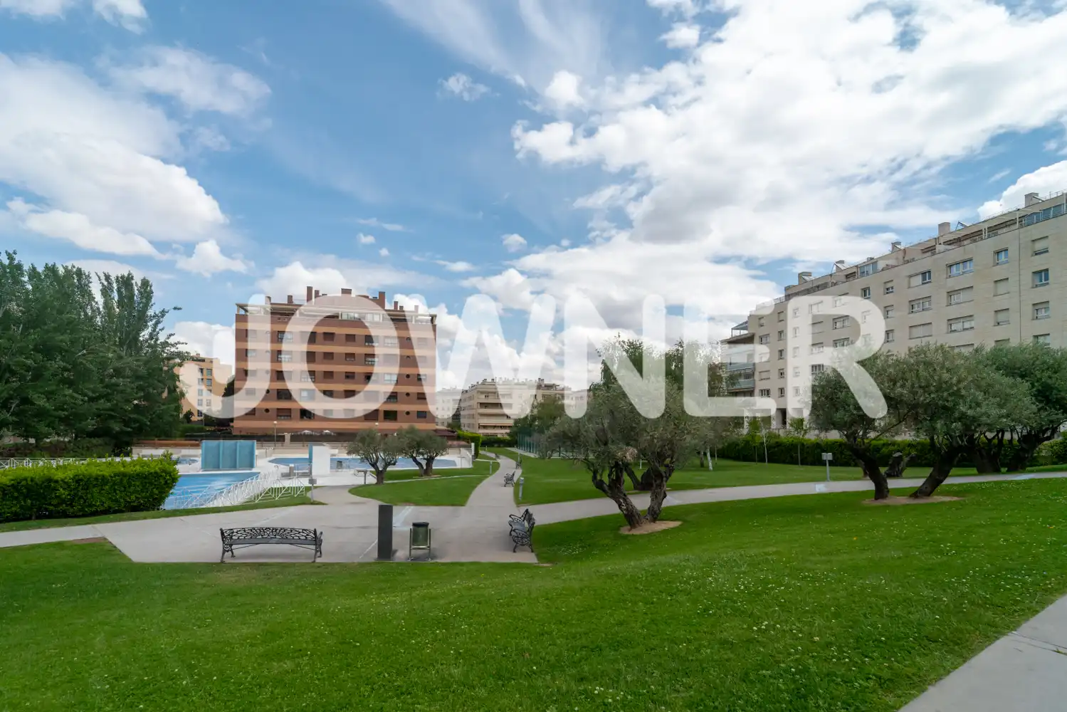 Exterior view of Flat for rent in Madrid  with Air Conditioner, Heating and Terrace